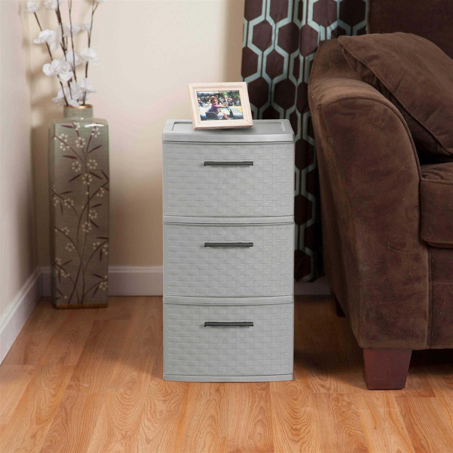 Sterilite 3 Drawer Weave Tower - Image 3