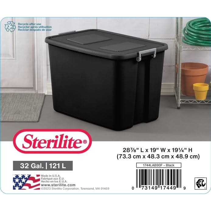 Sterilite Latch Carry Tote - Image 5
