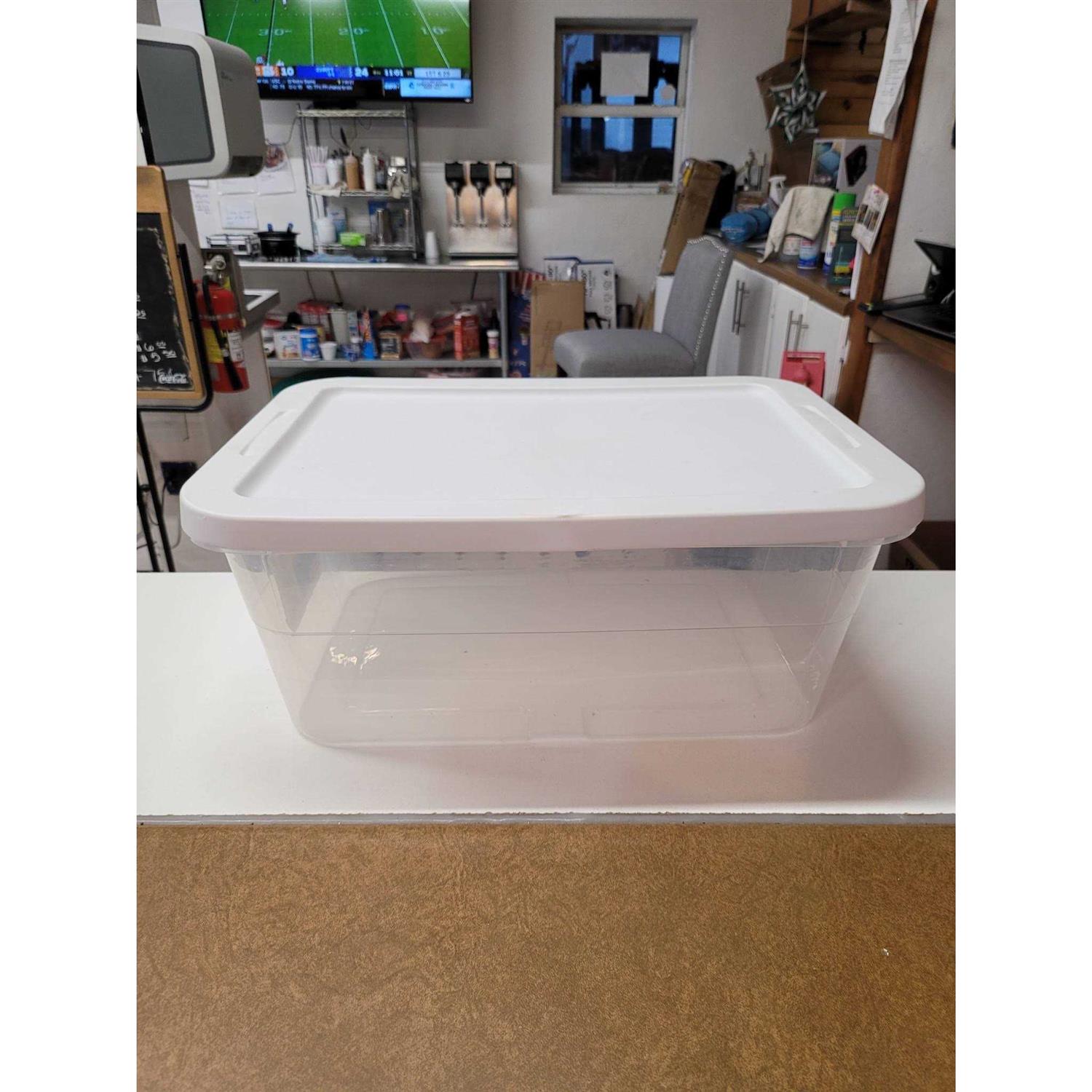 Room Essentials Clear Storage Box - Image 5