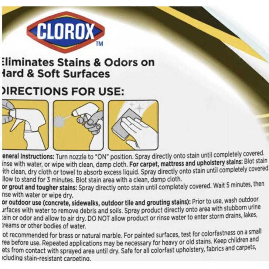 Clorox Urine Remover for Stains and Odors - Image 5