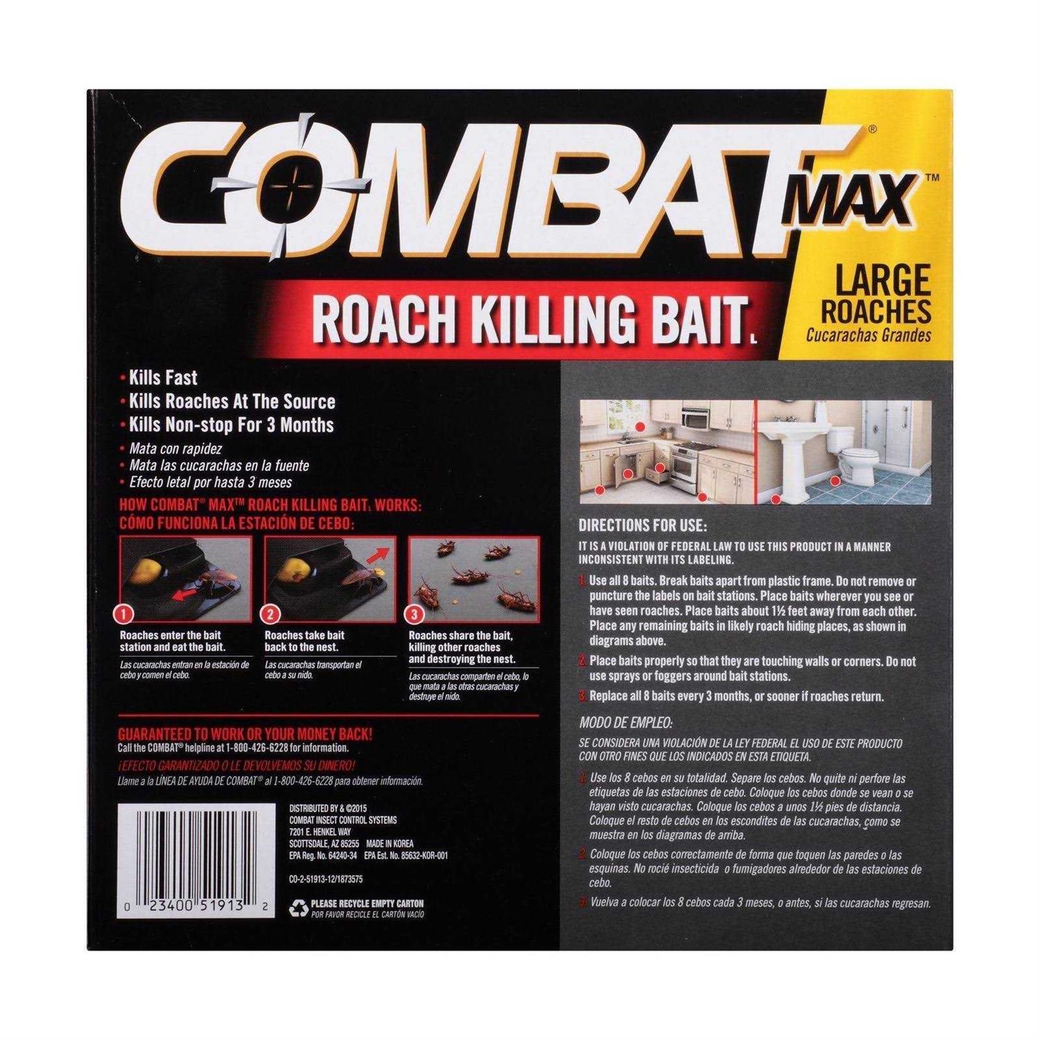 Combat Max Large Roach Bait - Image 5