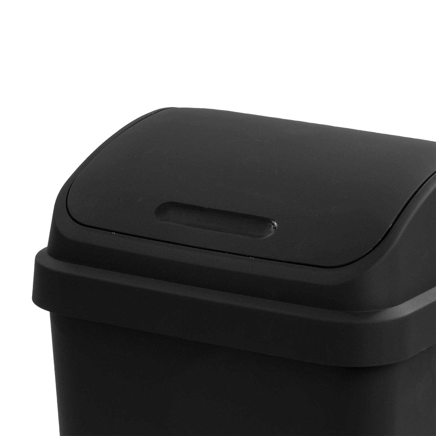 Sterilite Swing Top Wastebasket - Image 3