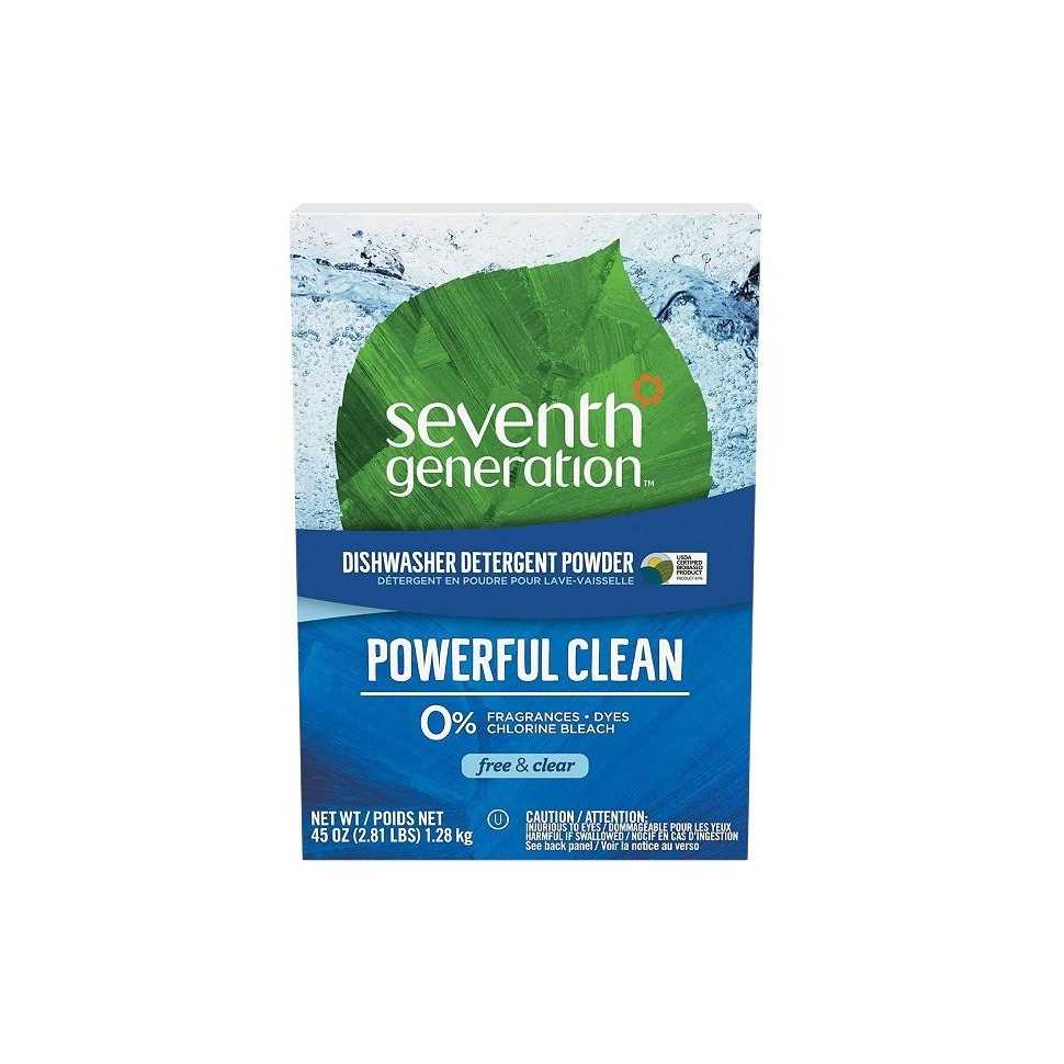 Seventh Generation Dishwasher Detergent Powder Free & Clear - Image 3
