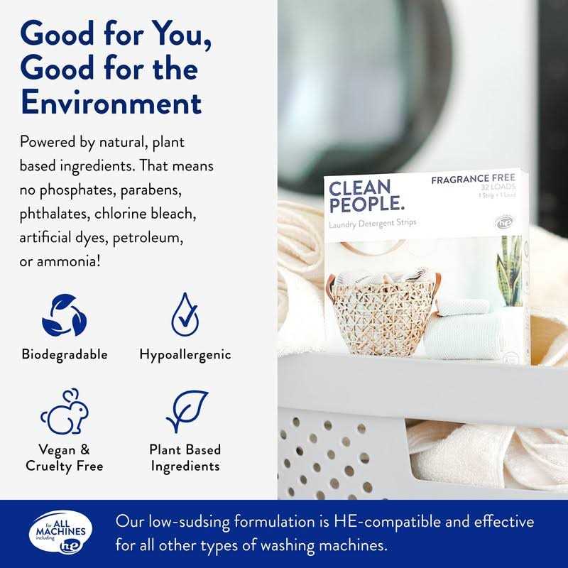 Clean People Laundry Detergent Sheets - Image 4