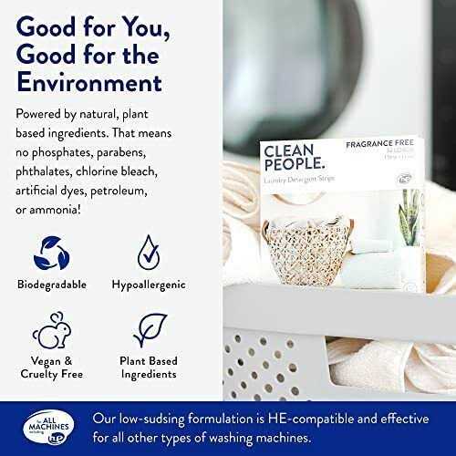 Clean People Laundry Detergent Sheets - Image 4