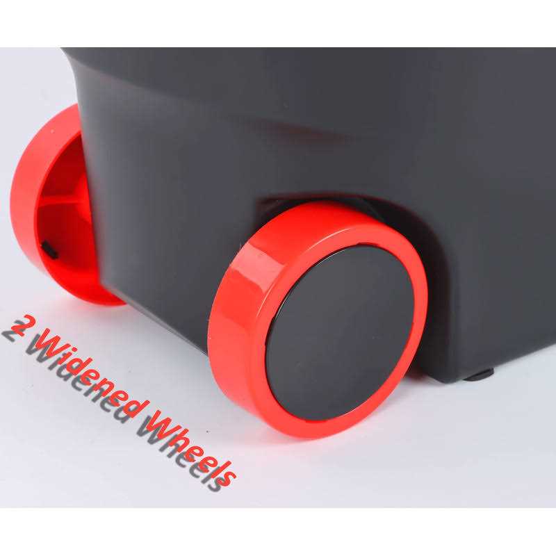 Spin Mop Bucket, Microfiber Spin Mop and Bucket Floor Cleaning System, Mop and Bucket with Wringer Set - Image 3