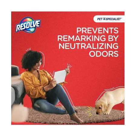 Resolve Pet Specialist Easy Clean Brushing Kit includes Brush + 22oz Foam - Image 3