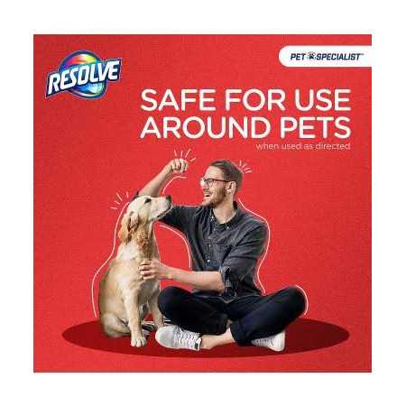 Resolve Pet Specialist Easy Clean Brushing Kit includes Brush + 22oz Foam - Image 5