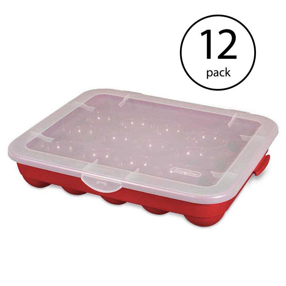 Sterilite Christmas Ornament Storage Case - Image 3