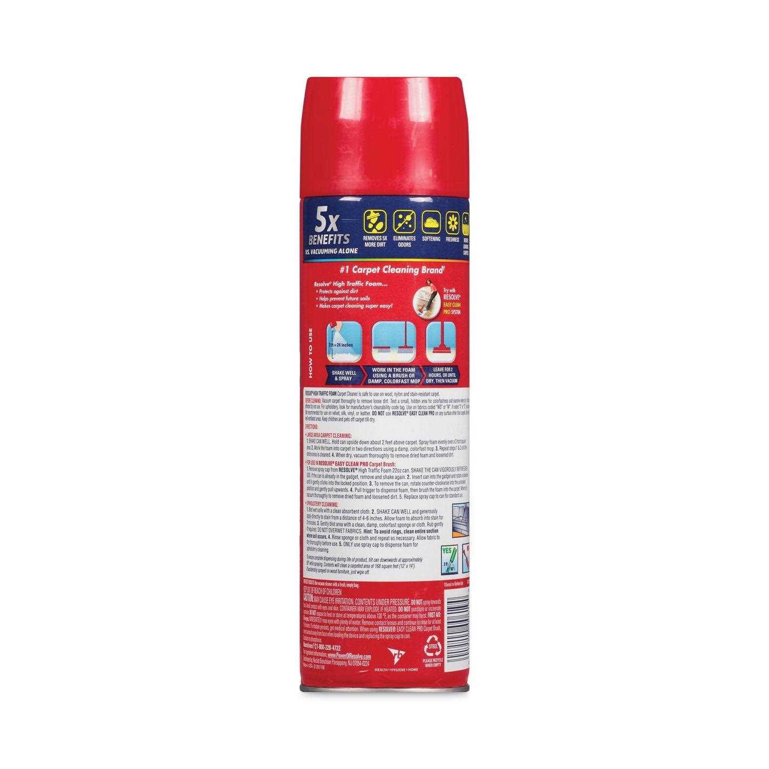 Resolve Carpet Cleaner High Traffic Foam - Image 4