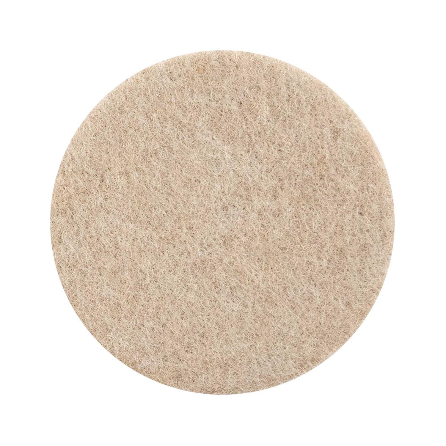 Super Sliders Round Self Stick Felt Furniture Pads for Hardwood - Image 4