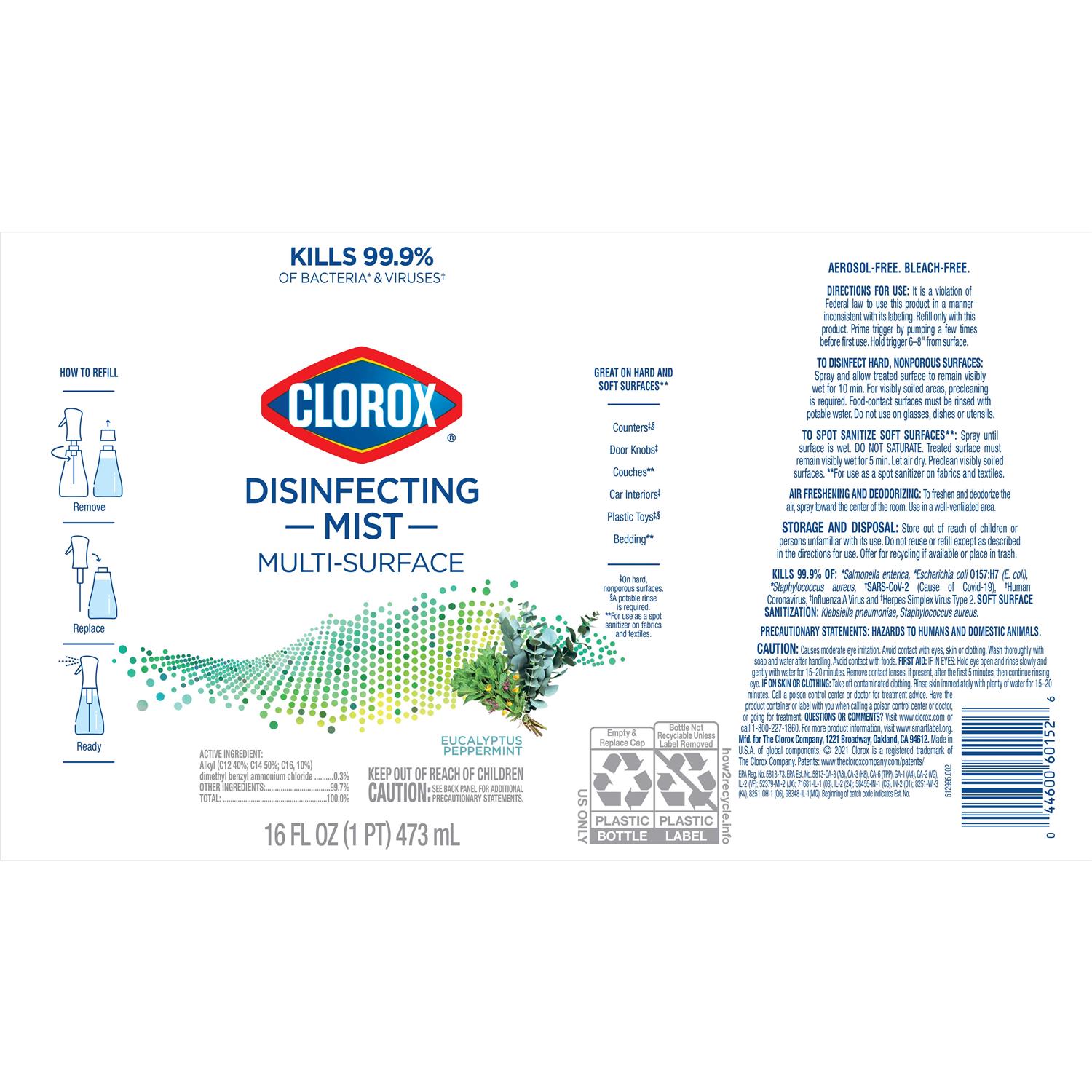 Clorox Disinfecting Mist - Image 3