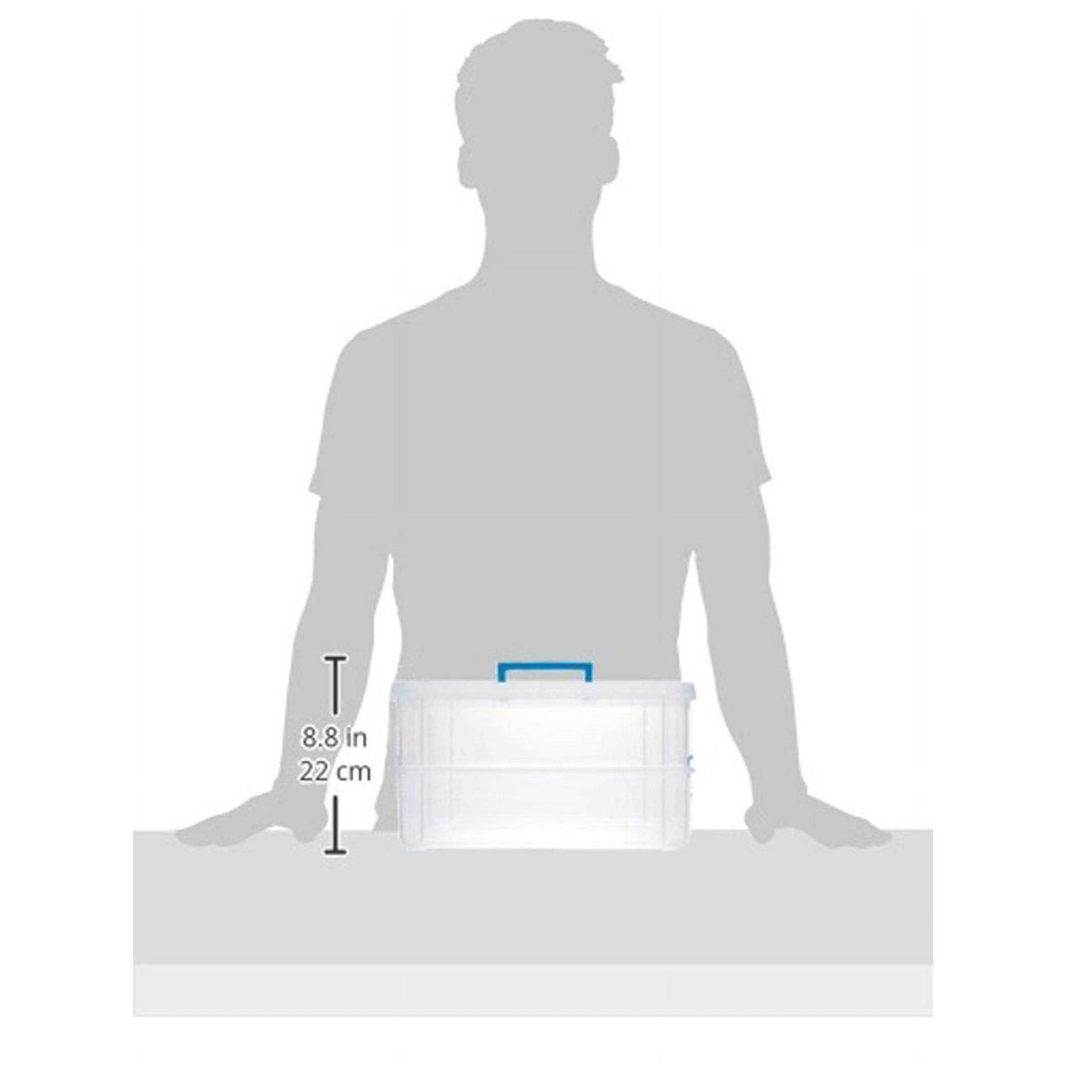 Sterilite Stack & Carry 2 Layer Handle Box - Image 4