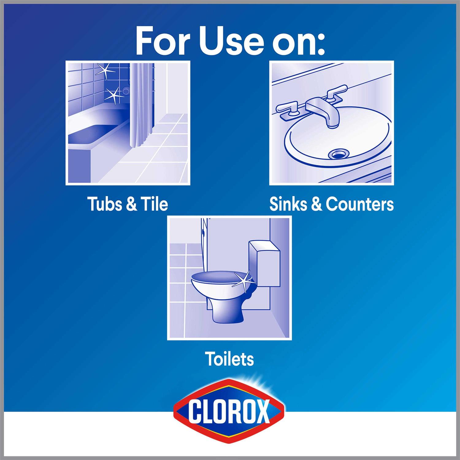 Clorox Bathroom Bleach Foamer - Image 3