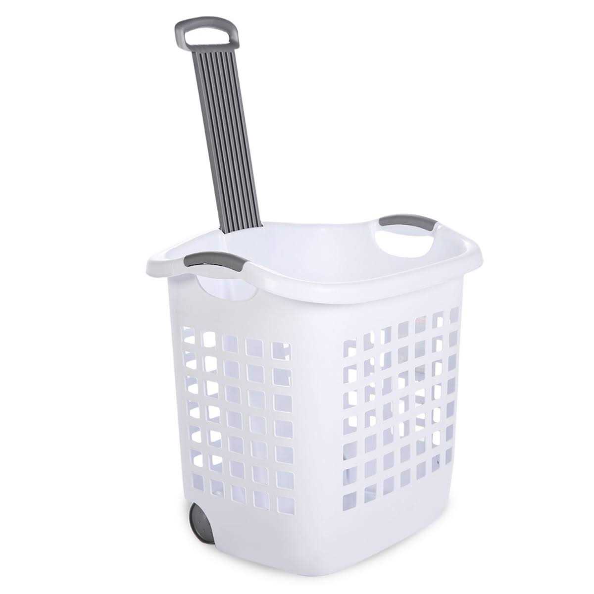 Sterilite Wheeled Laundry Basket - Image 4