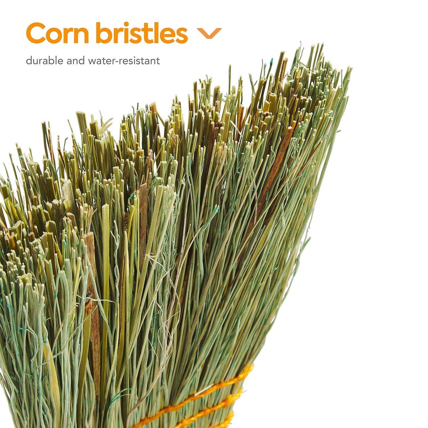 Coastwide Professional Corn Broom Corn Fiber Bristles - Image 3