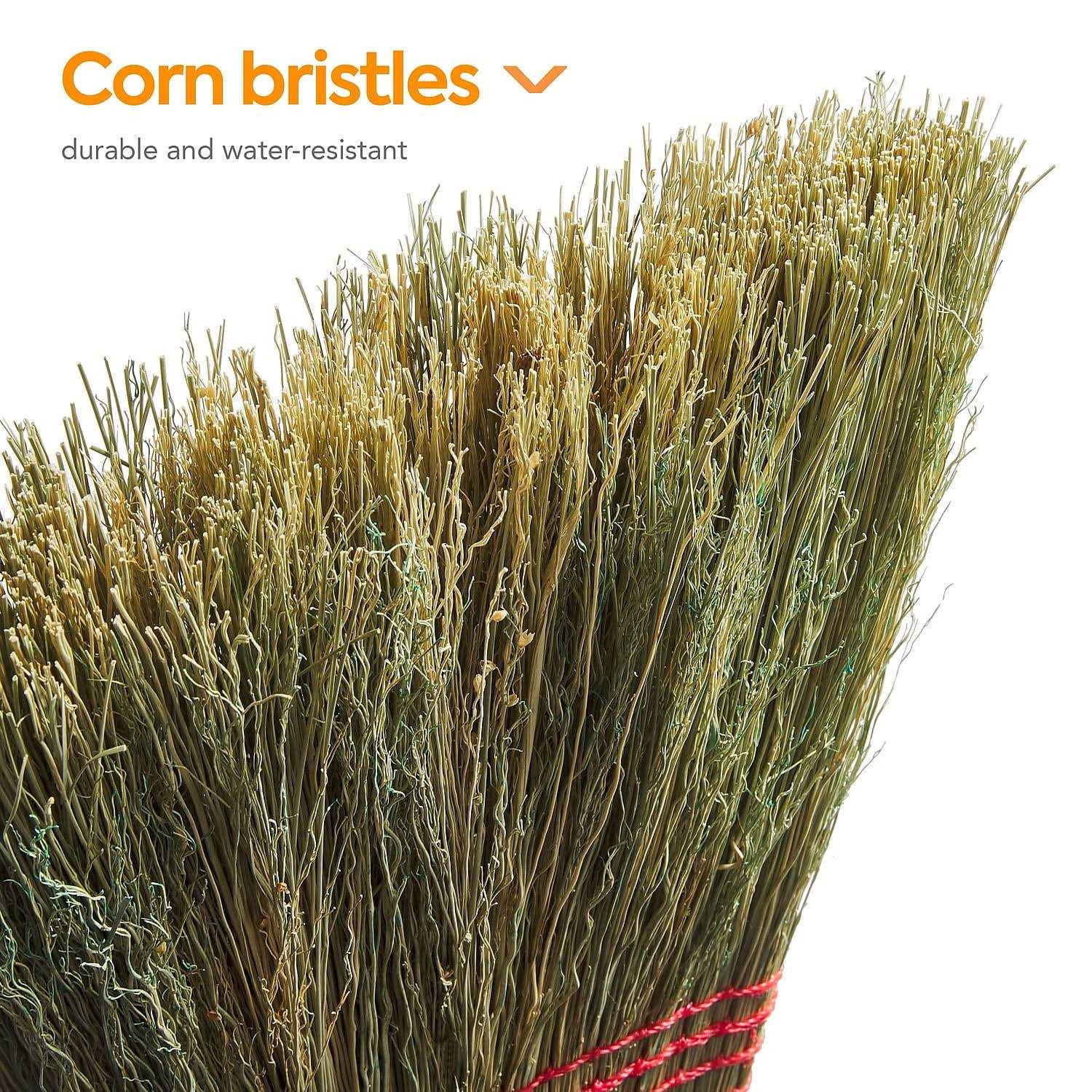 Coastwide Professional Corn Broom Corn Fiber Bristles - Image 4