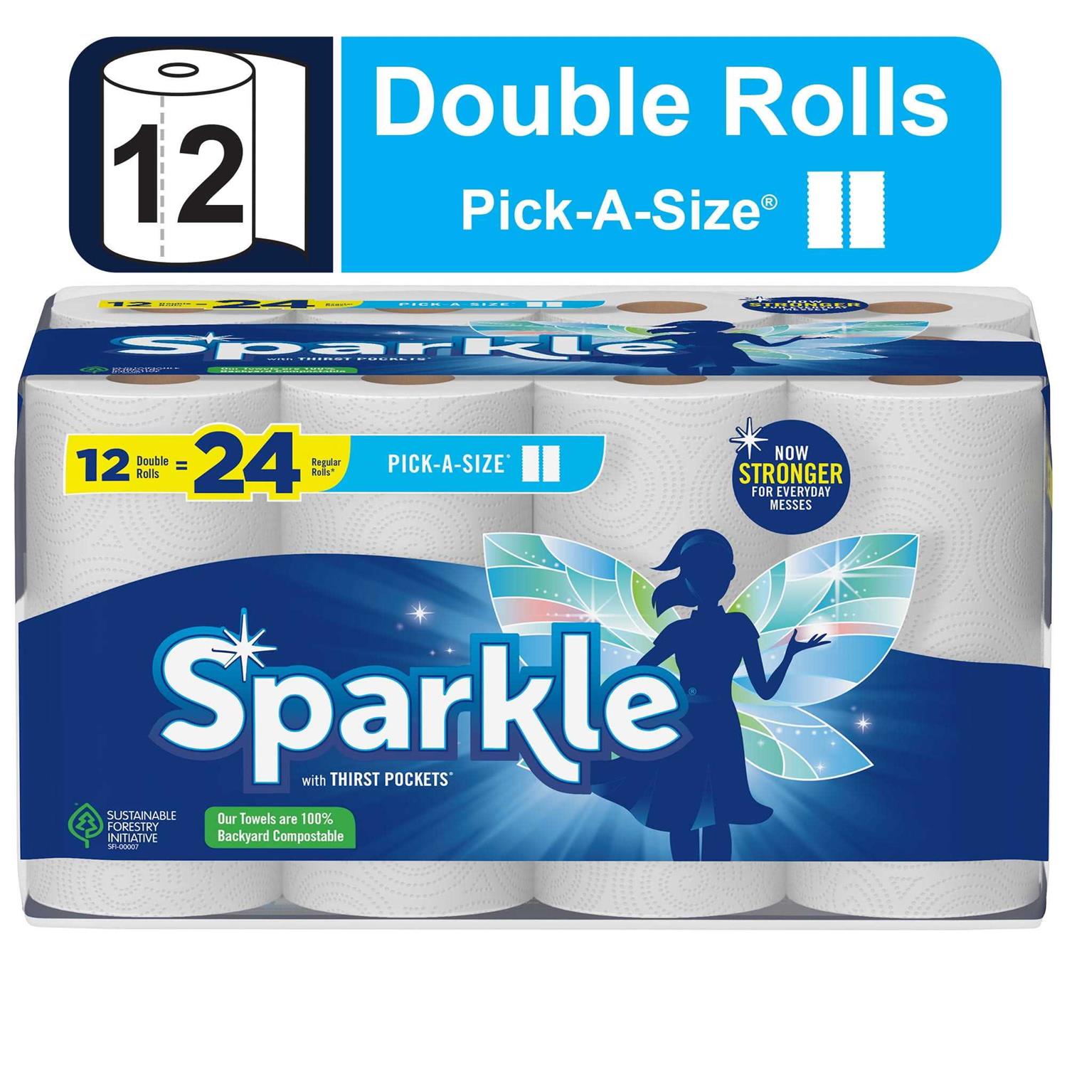 Sparkle Pick-a-Size Paper Towels - Image 3
