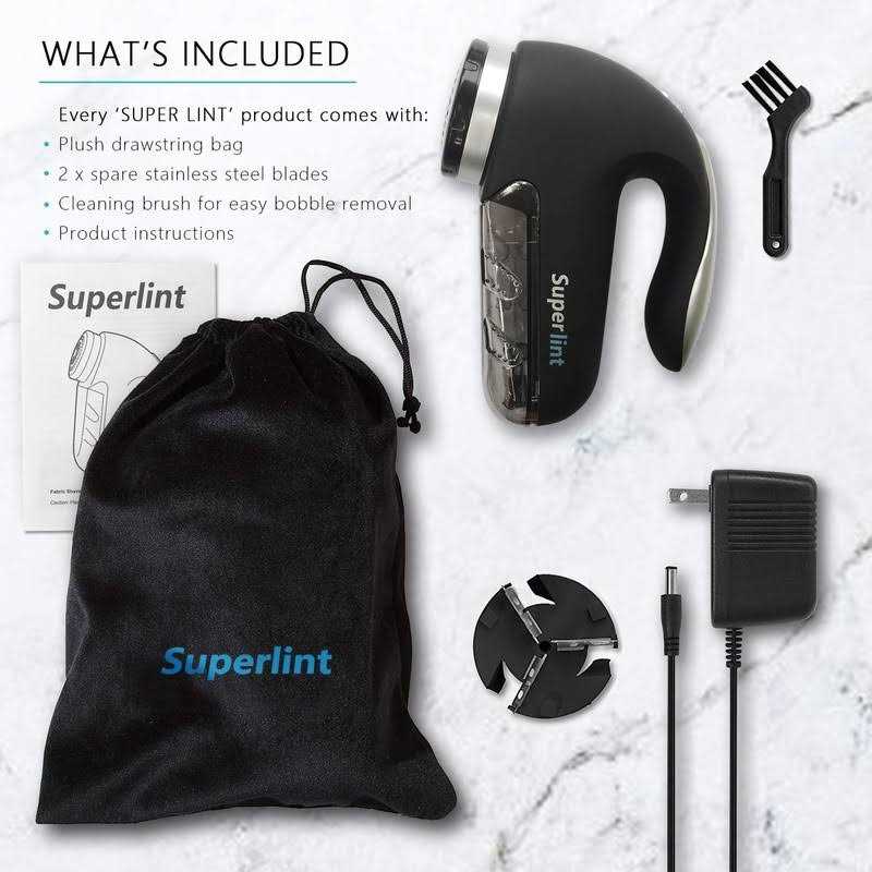 Super Lint Electric Sweater Shaver Fuzz Pill Bobble Remover for Fabric Fleece Curtains Clothes - Image 3