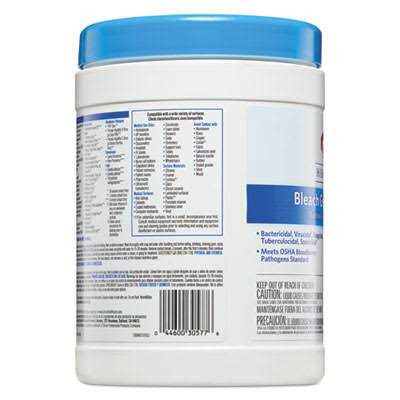 Clorox Healthcare Bleach Germicidal Wipes - Image 3