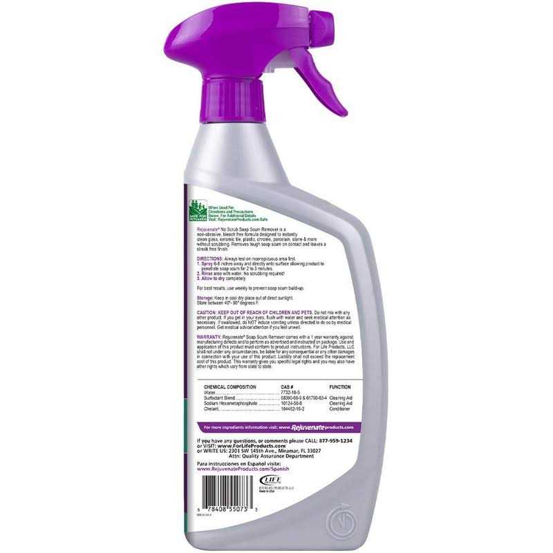 Rejuvenate Free Soap Scum Remover - Image 5
