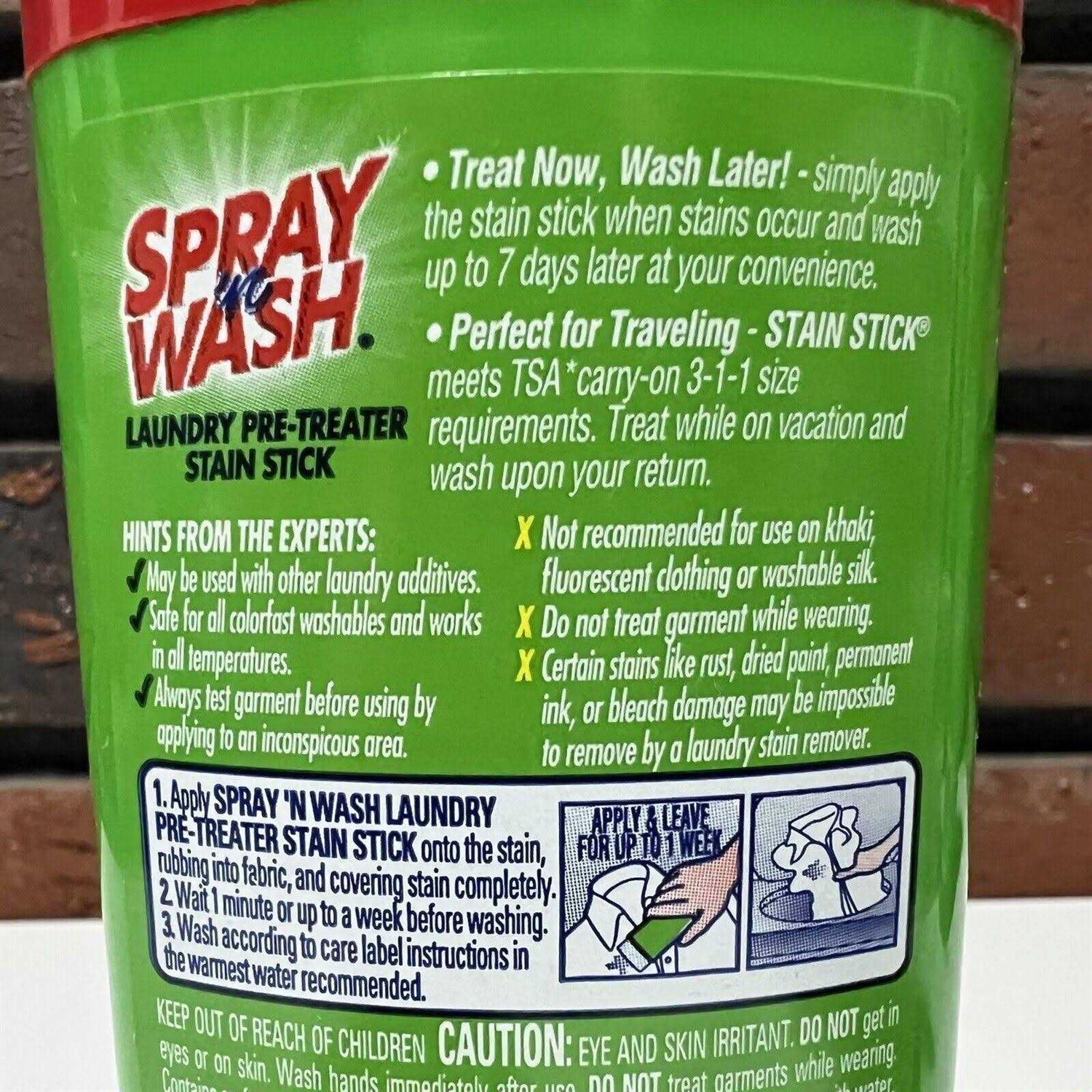 Spray 'n Wash Pre-Treat Laundry Stain Stick - Image 5