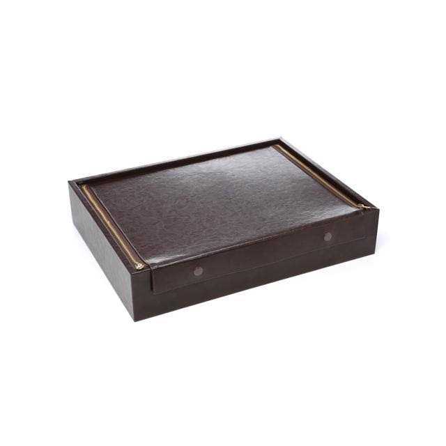 Reed & Barton Eureka Mahogany Flatware Chest - Image 3