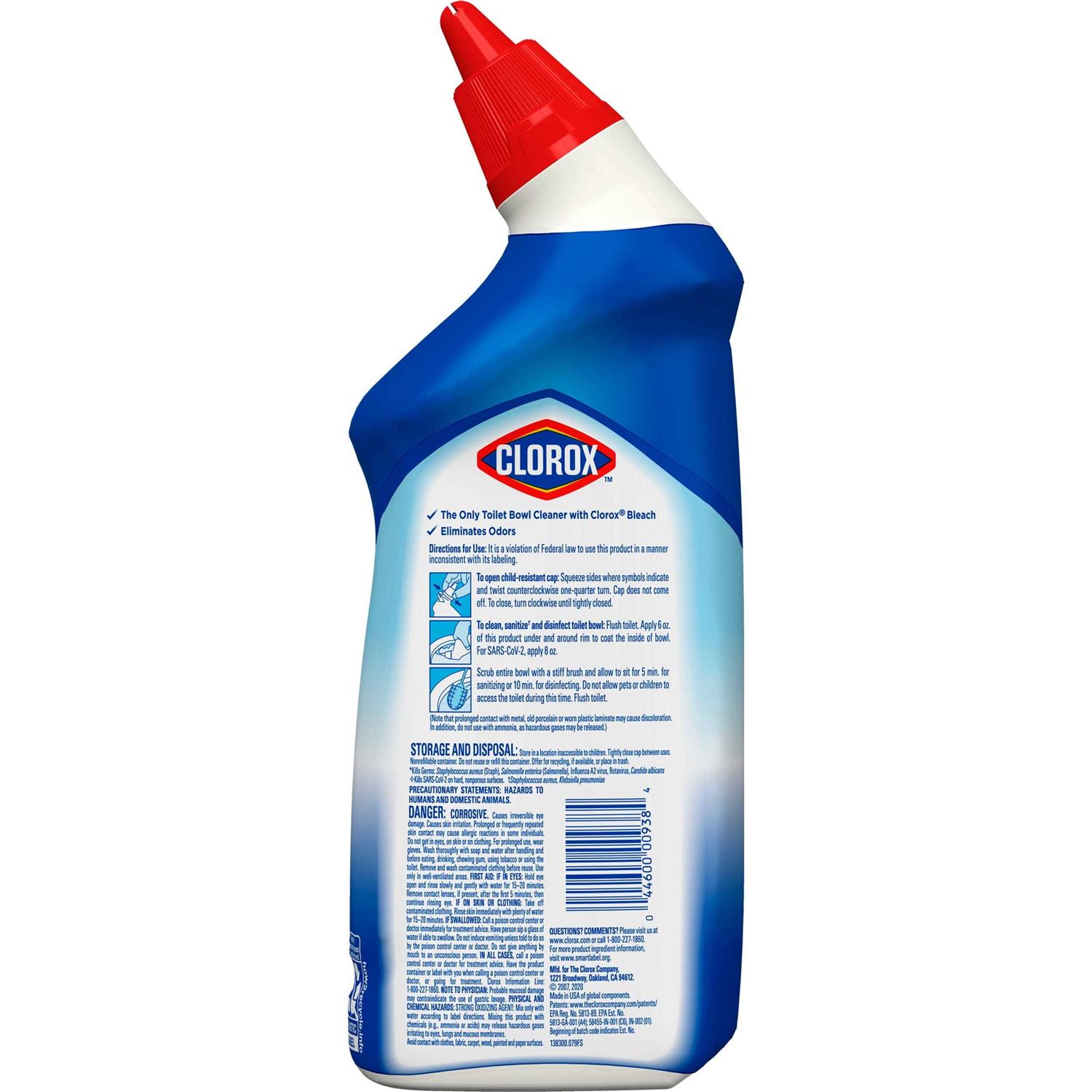 Clorox Toilet Bowl Cleaner with Bleach - Image 3