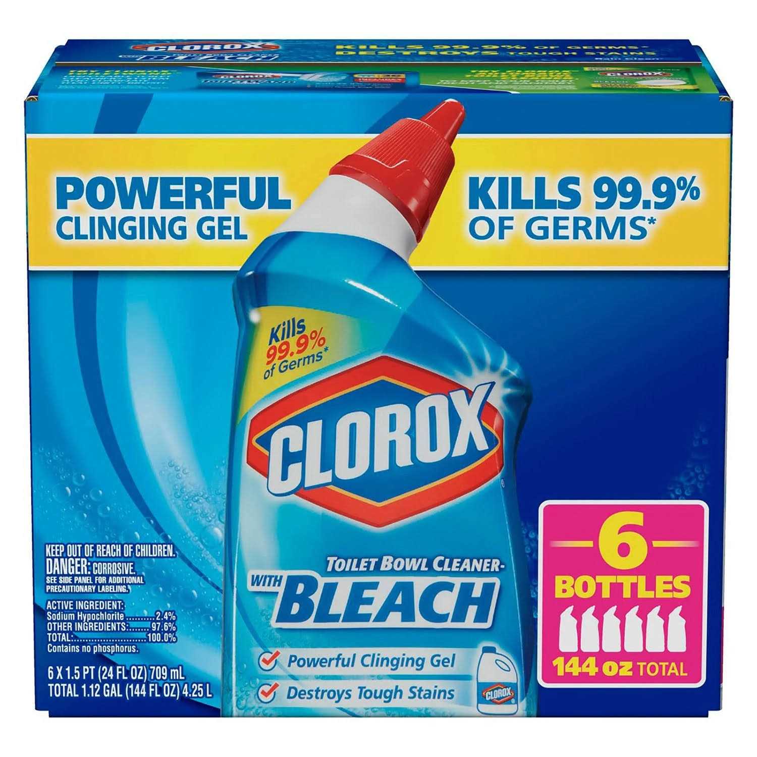 Clorox Toilet Bowl Cleaner with Bleach - Image 3