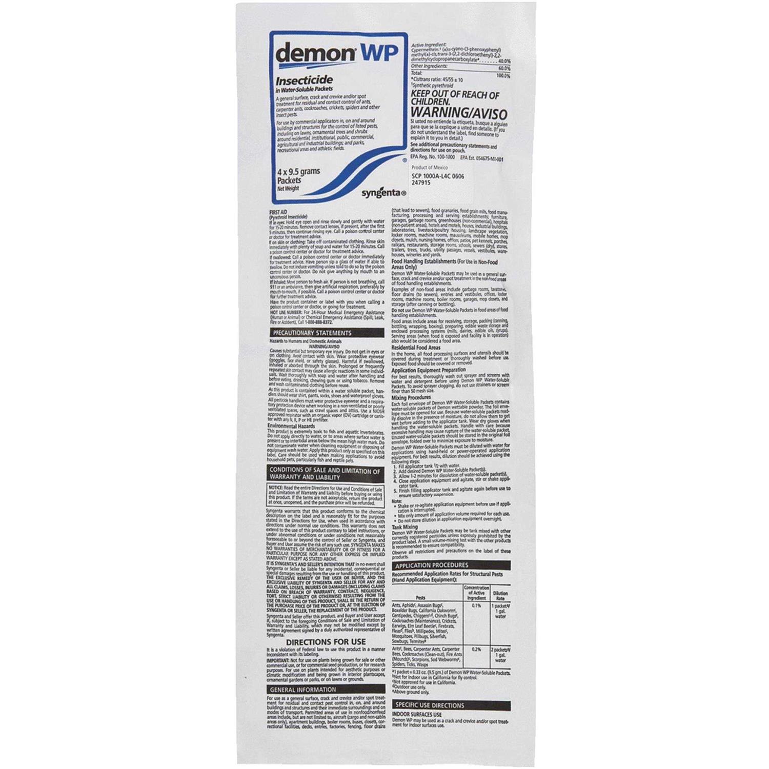 Demon WP Insecticide - Image 3