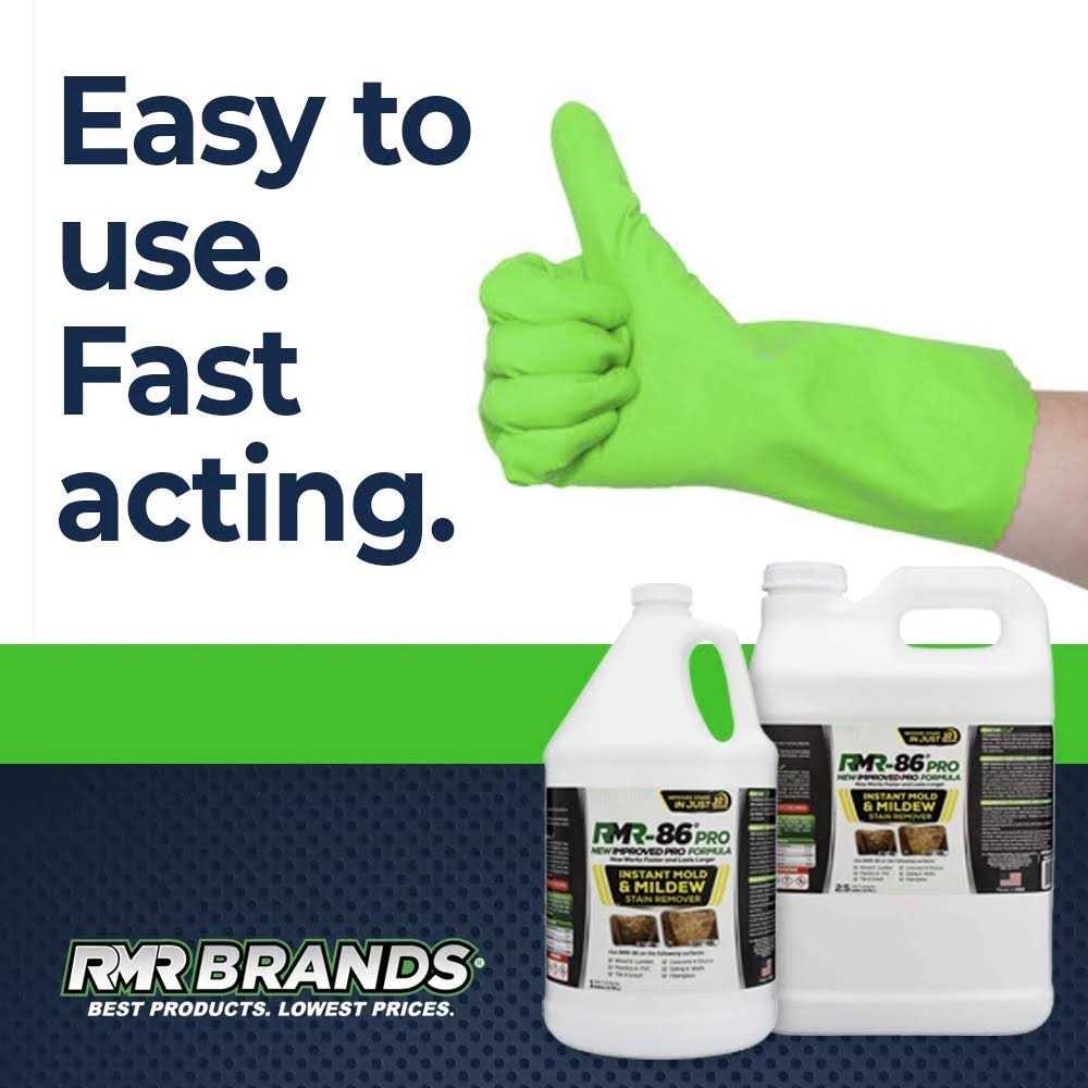 RMR-86 Pro Instant Mold Stain & Mildew Stain Remover - Image 3