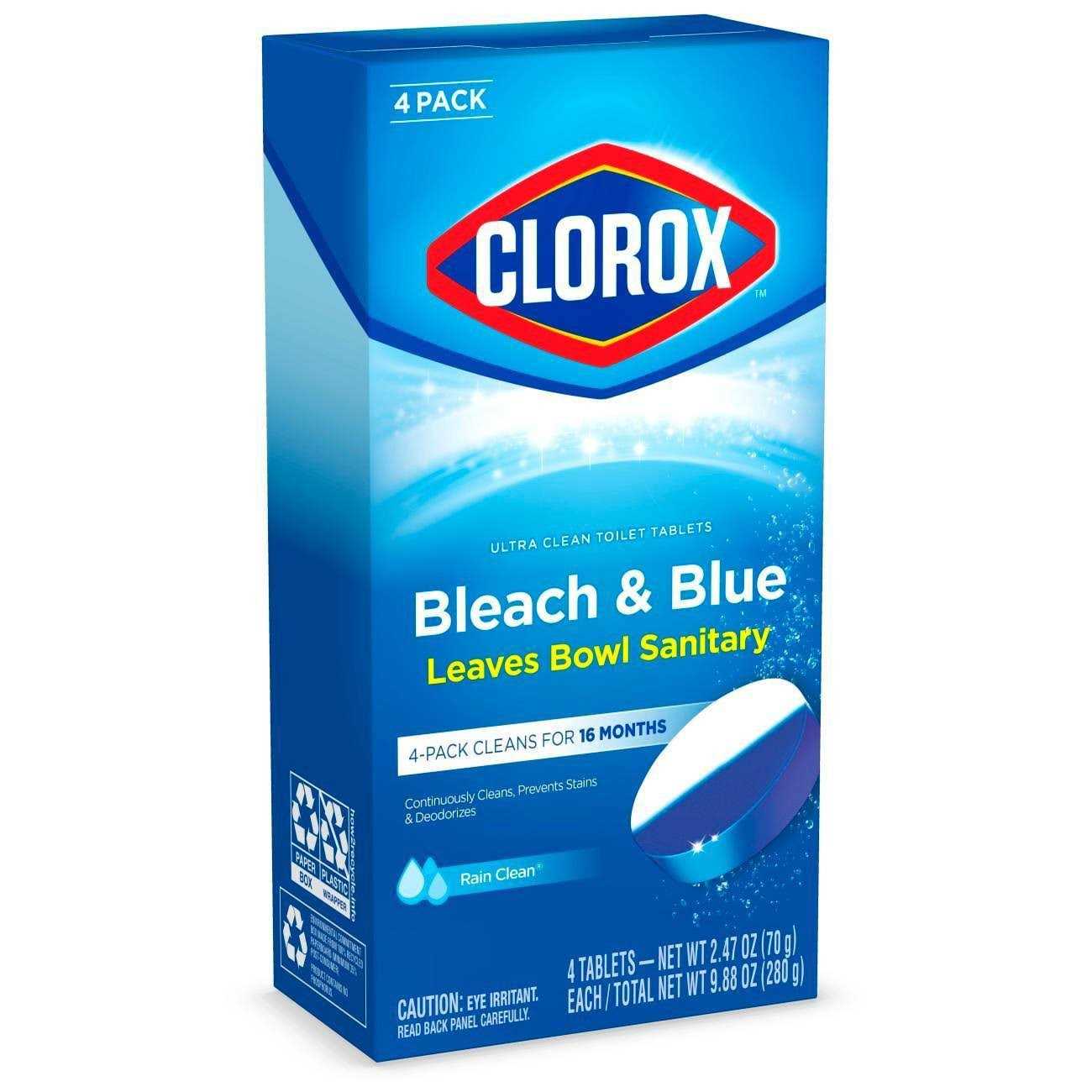 Clorox Ultra Clean Toilet Tablets Bleach & Blue - Image 5