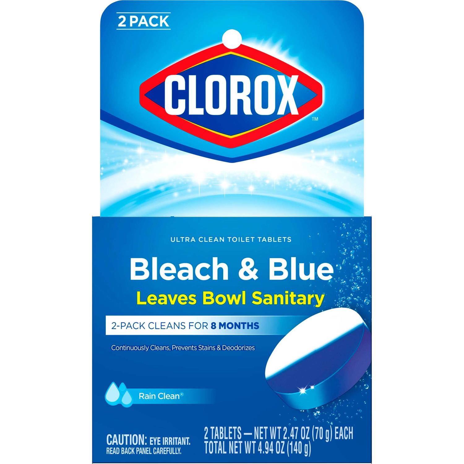Clorox Ultra Clean Toilet Tablets Bleach & Blue - Image 3