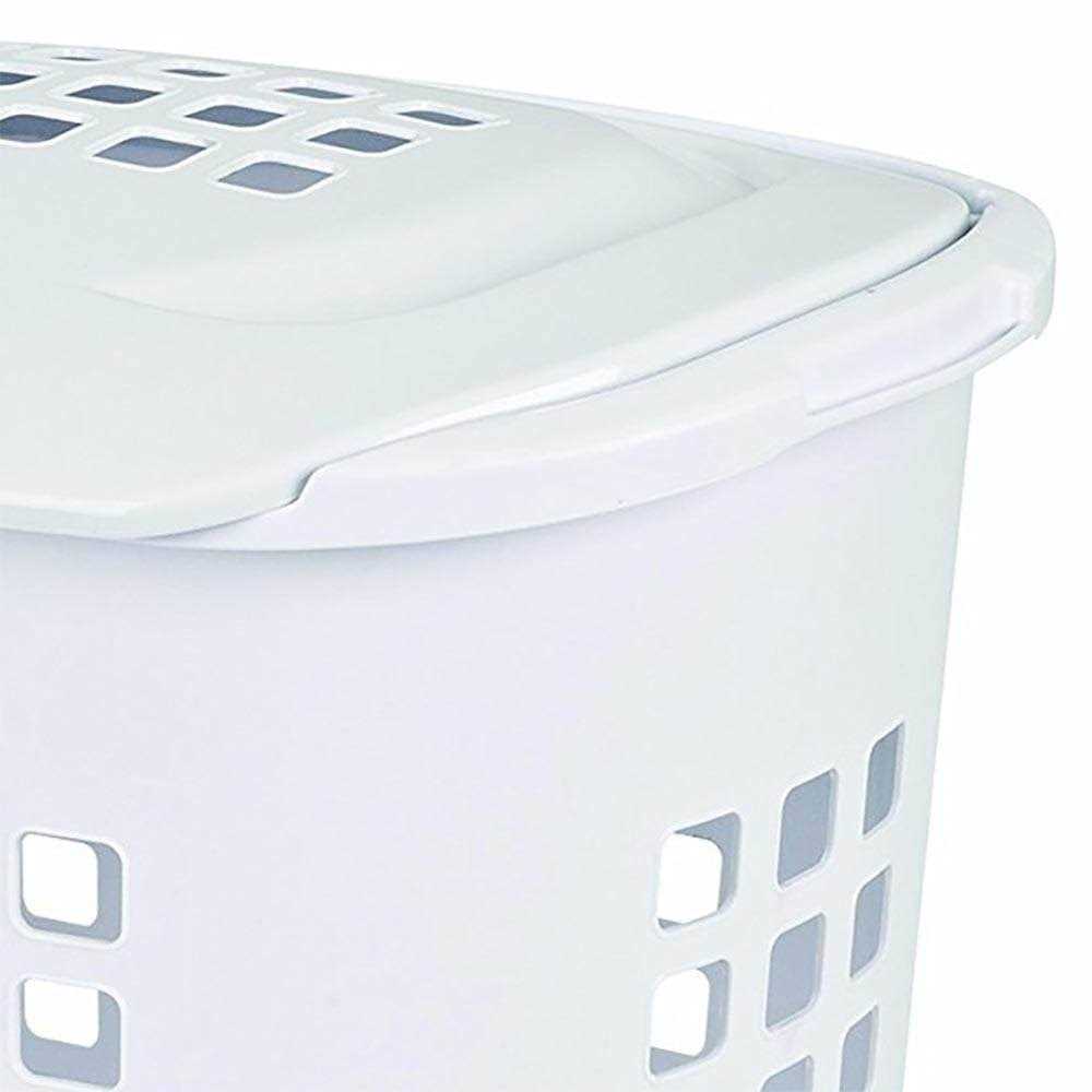 Sterilite 2.3 Bushel Black Laundry Hamper - Image 3