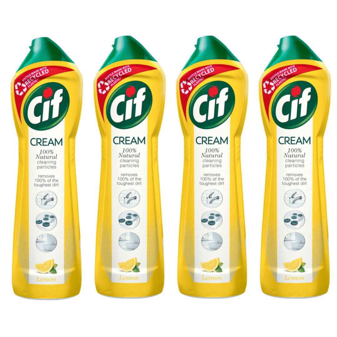 Cif Cream Cleaner Lemon 500ml - Image 4