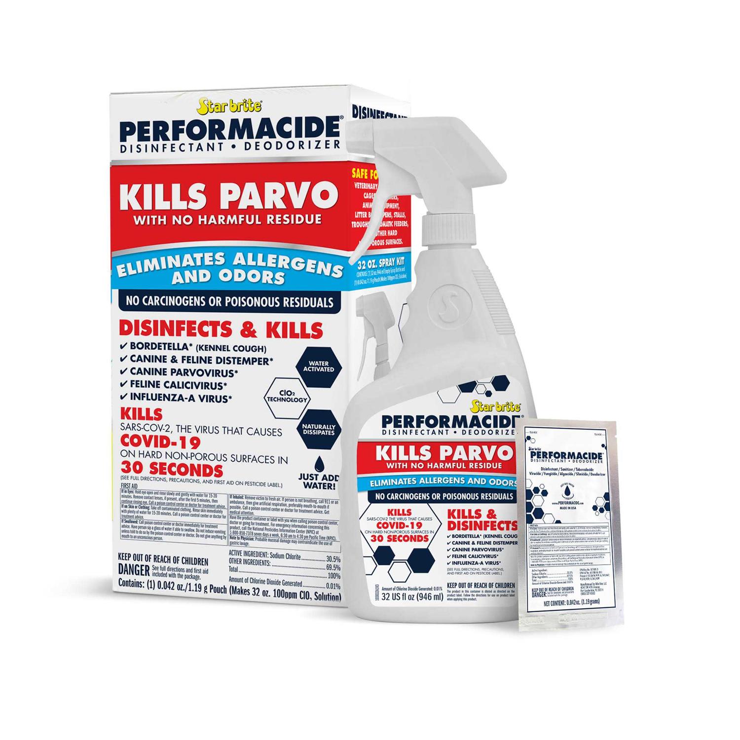 Star Brite Performacide Kills Parvo Disinfectant And Deodorizer Kit - Image 3