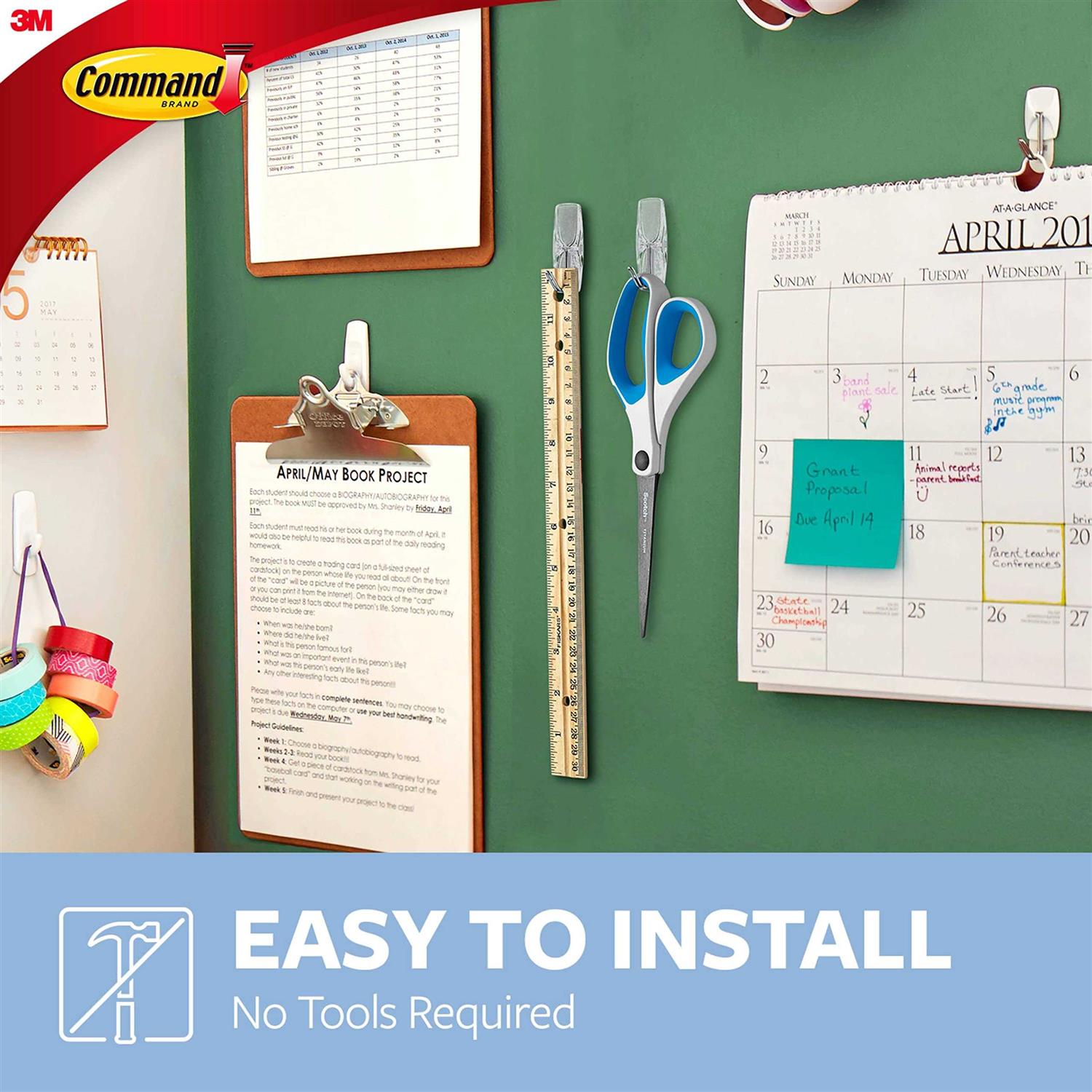 Command Medium Wire Toggle Hook value pack - Image 3