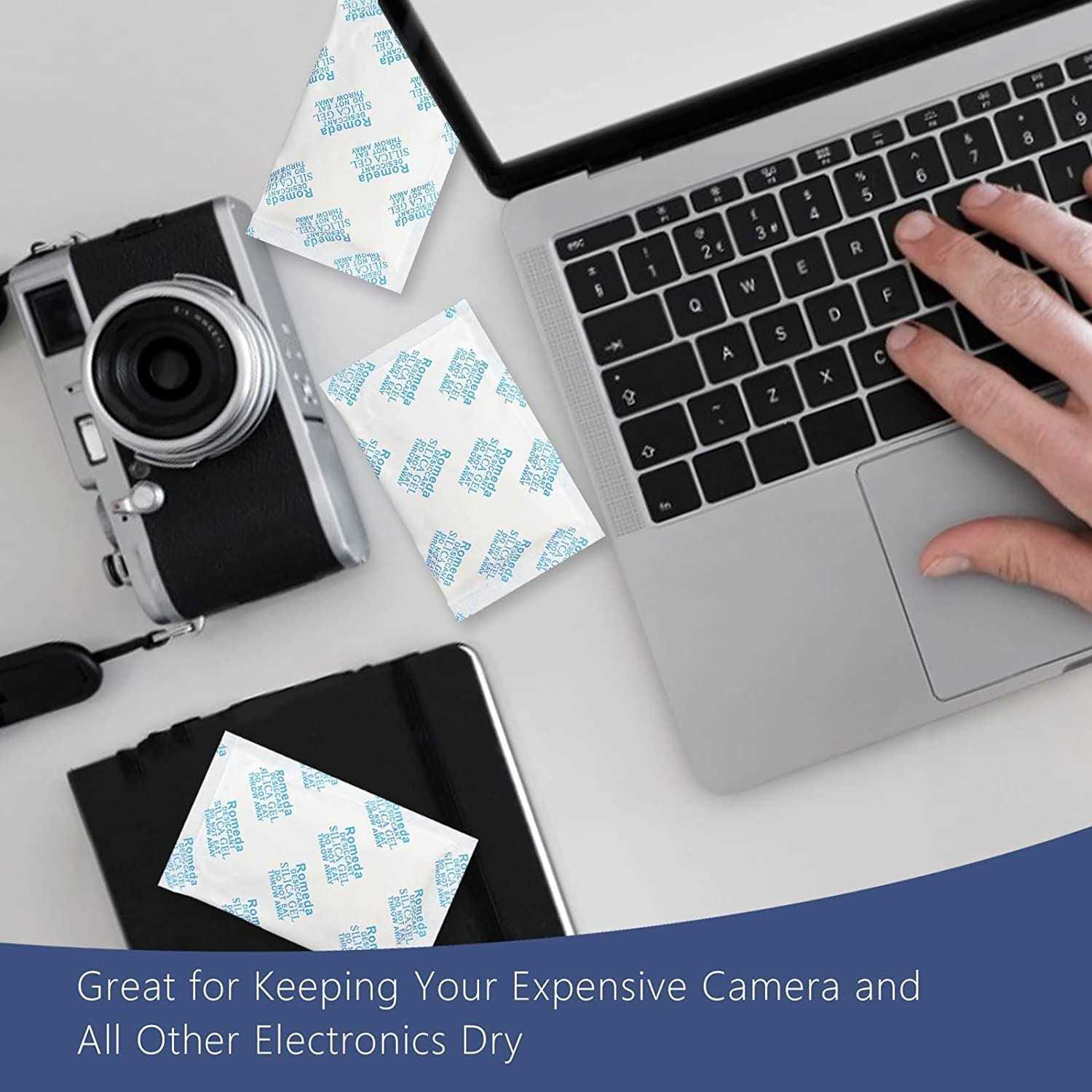 Romeda 5 Gram Silica Gel Packs Transparent Desiccant Desiccant Packets For Storage - Image 3