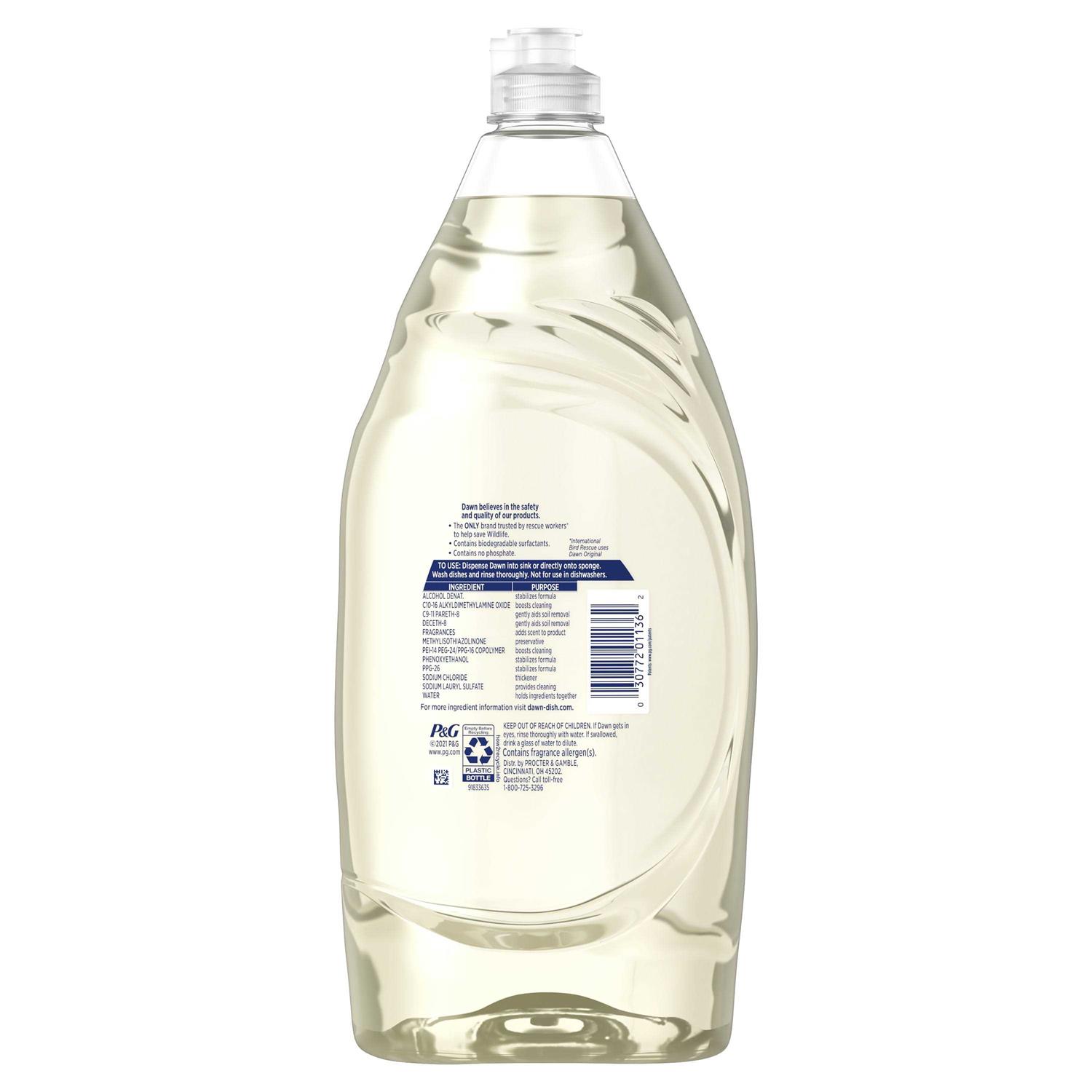 Dawn Free & Clear Liquid Dish Soap - Image 4