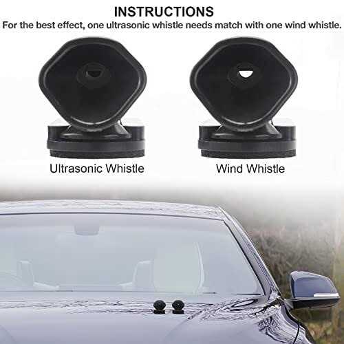 Savita 4 Pcs Deer Whistles Wildlife Warning for Cars - Image 3