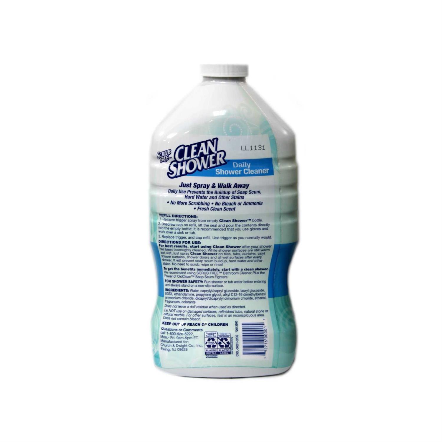 Clean Shower Daily Shower Cleaner Refill - Image 3