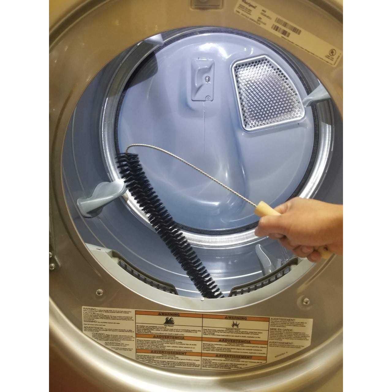 Clothes Dryer Lint Vent Trap Cleaner Brush Gas Electric Fire Prevention Exhaust - Image 4