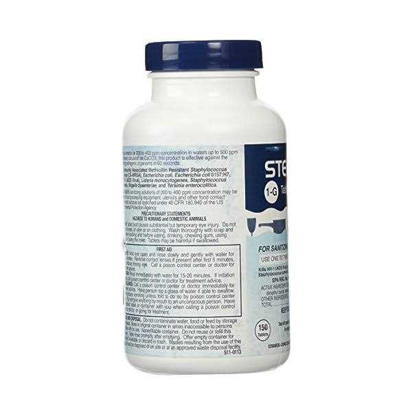 Steramine Sanitizer Tablets - Image 4