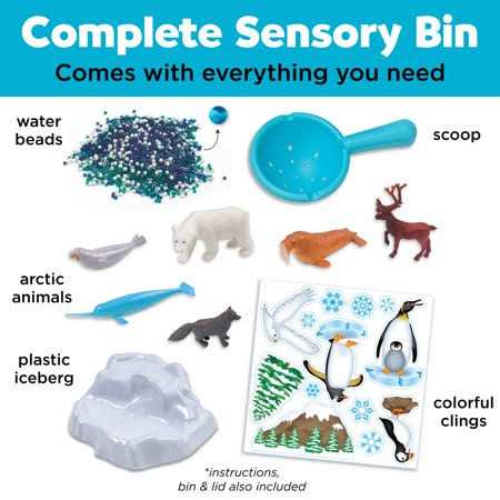 Creativity for Kids Sensory Bin Arctic Adventure Child & Toddler Sensory Art & Craft, Boys and Girls - Image 4