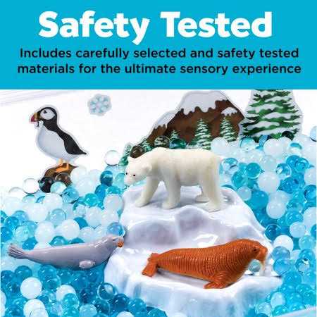 Creativity for Kids Sensory Bin Arctic Adventure Child & Toddler Sensory Art & Craft, Boys and Girls - Image 5