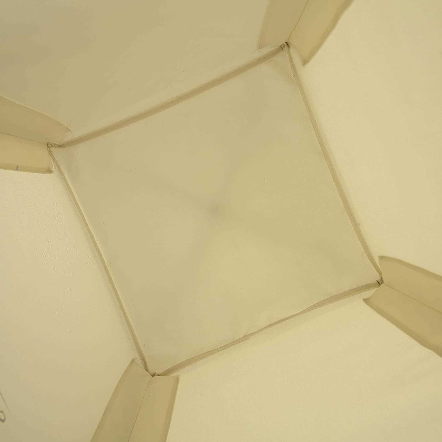 Seville Classics Commercial Heavy-Duty Wheeled Canvas Laundry Hamper - Image 3