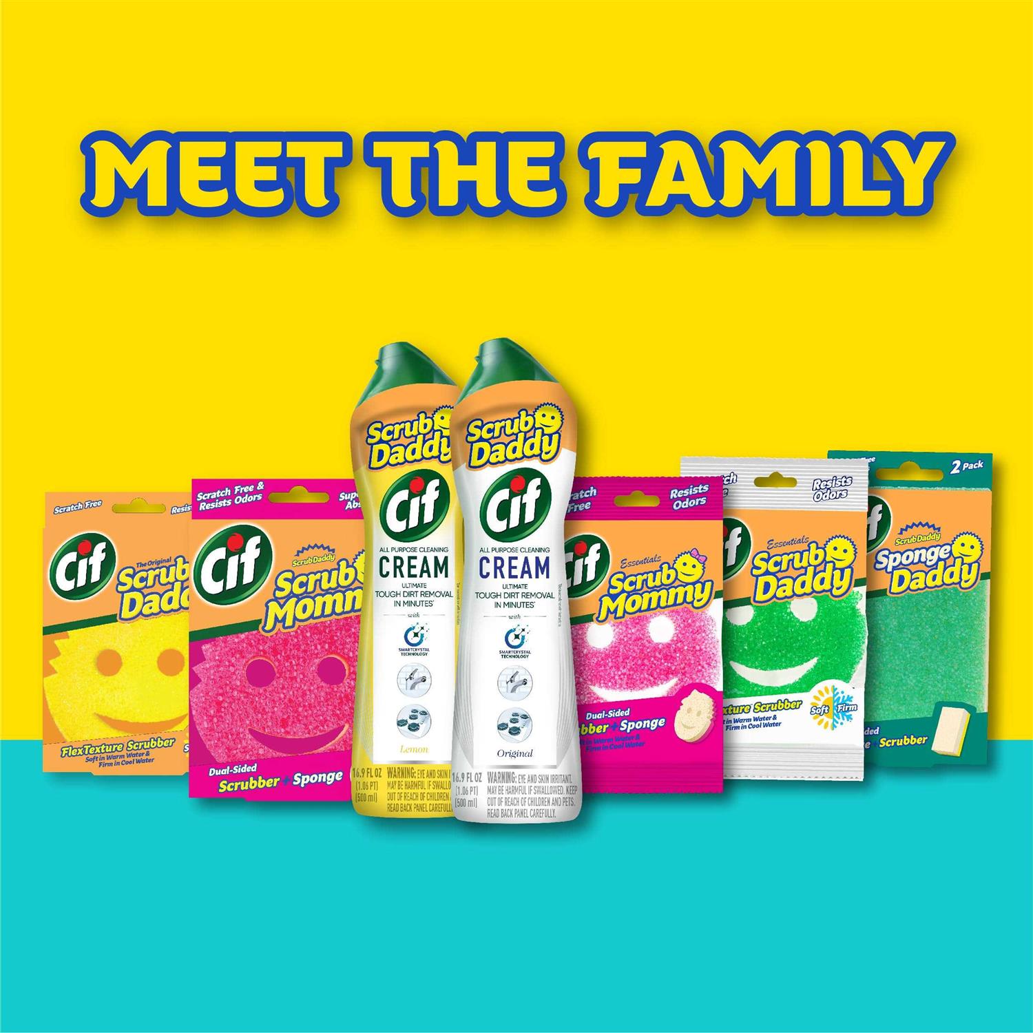 Scrub Daddy Scrub Mommy + Cif All Purpose Cleaning Cream - Image 5