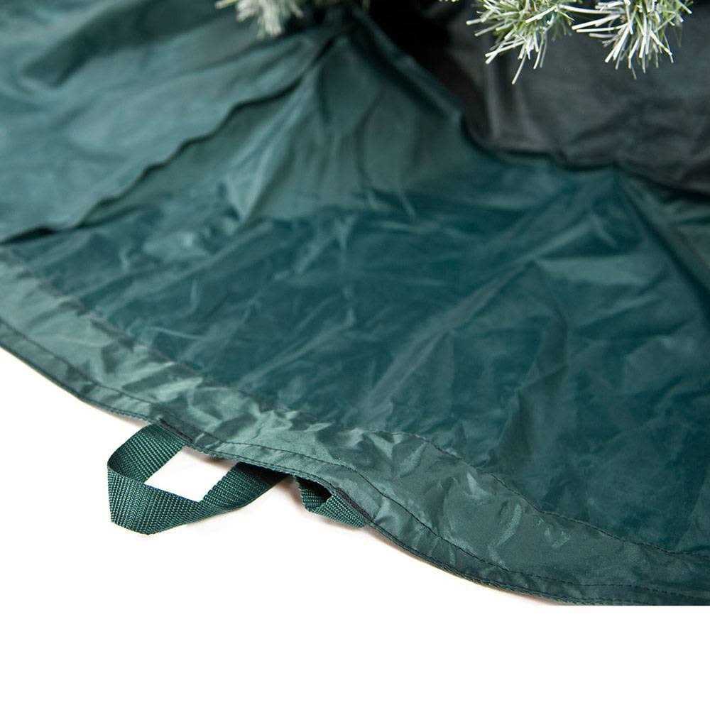 TreeKeeper Large Upright Tree Storage Bag w/ Rolling Tree Stand - Image 3