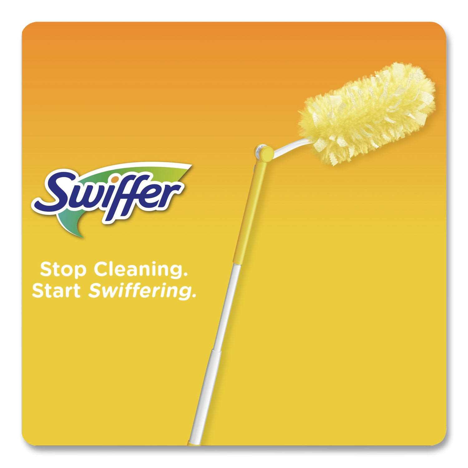 Swiffer Heavy Duty Dusters Starter Kit Handle Extends to 3 ft - Image 4