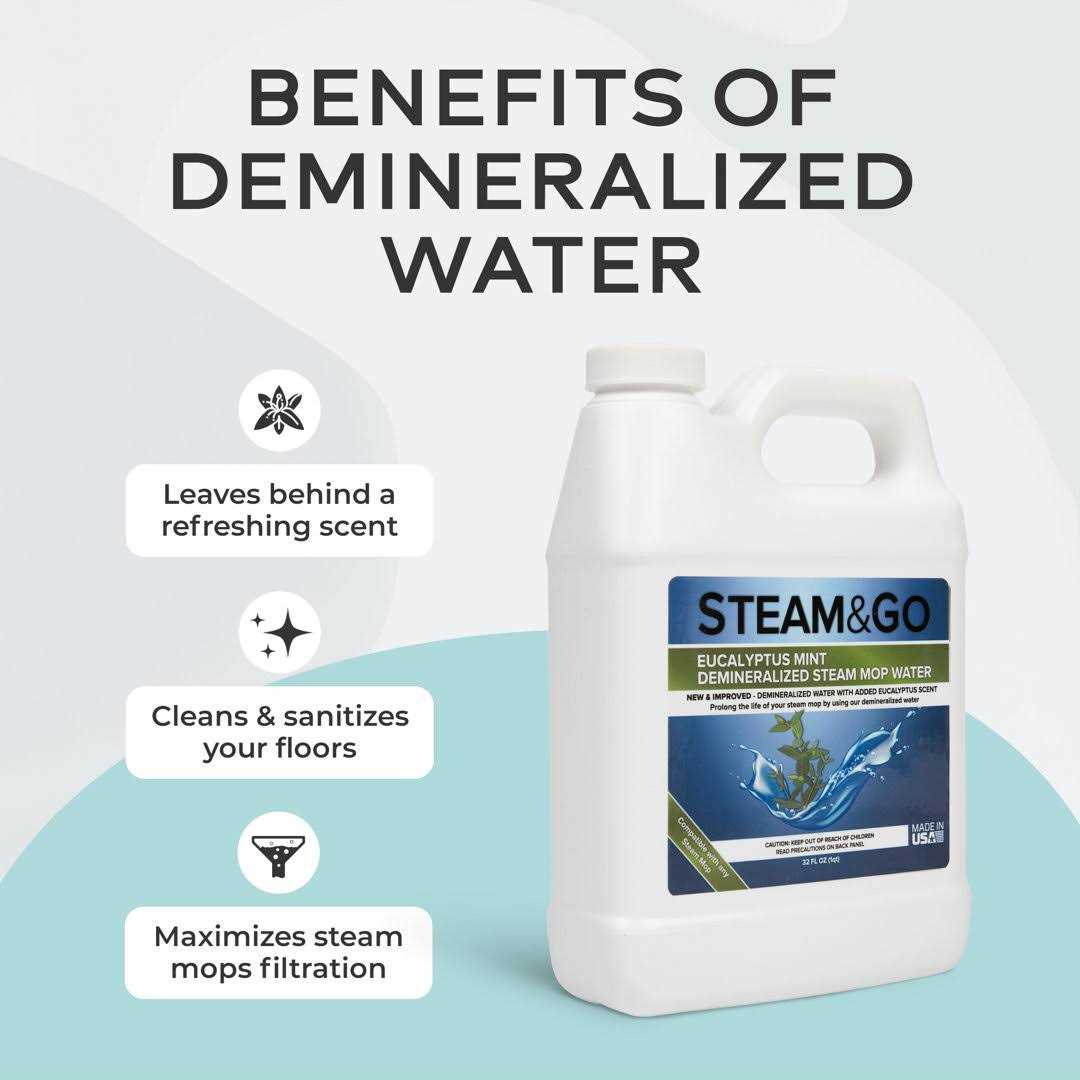 Steam and Go Steam & Go Demineralized Water for Steam Cleaner - Image 4